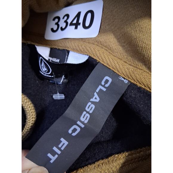 Volcom Mens sz Medium Forzee Pullover Hoodie Sweatshirt Alternative Skater Prep - Picture 13 of 14